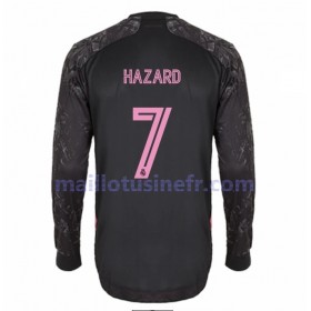 Maillot de Foot Real Madrid Eden Hazard 7 Troisième 2020-21 Manches Longues